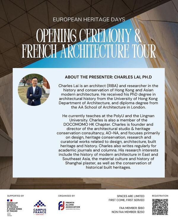 Dr. Christ Lai, architectural historian