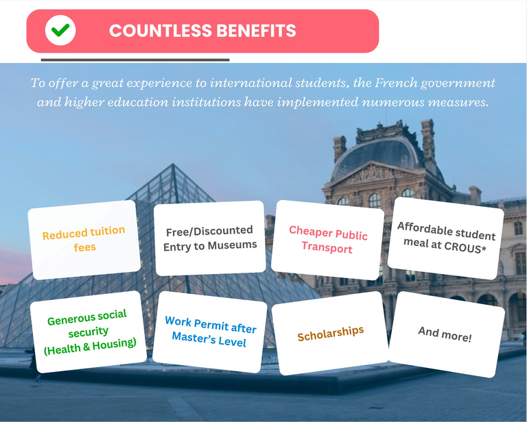 Countless benefits