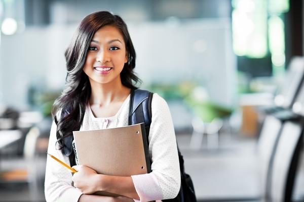 Photo of student in France